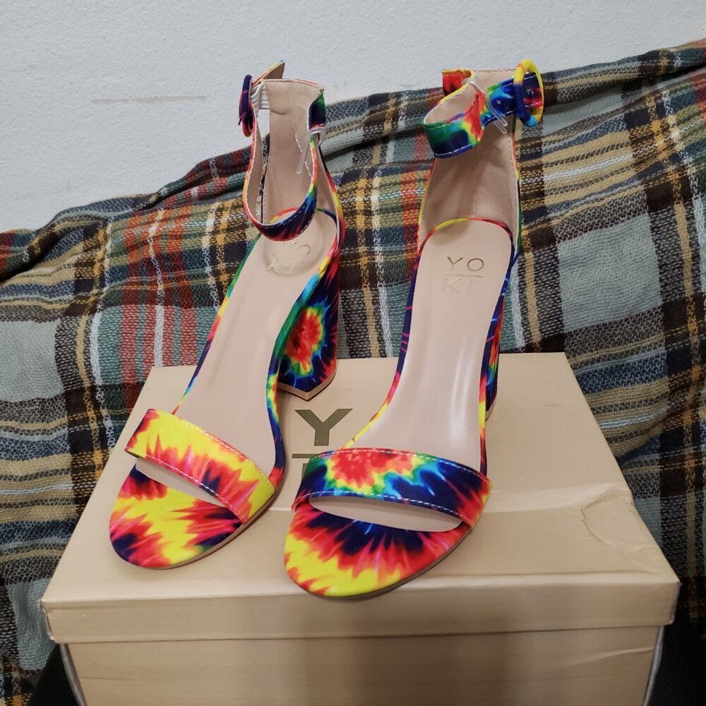 YOKI Tie Dye Friday Shoes